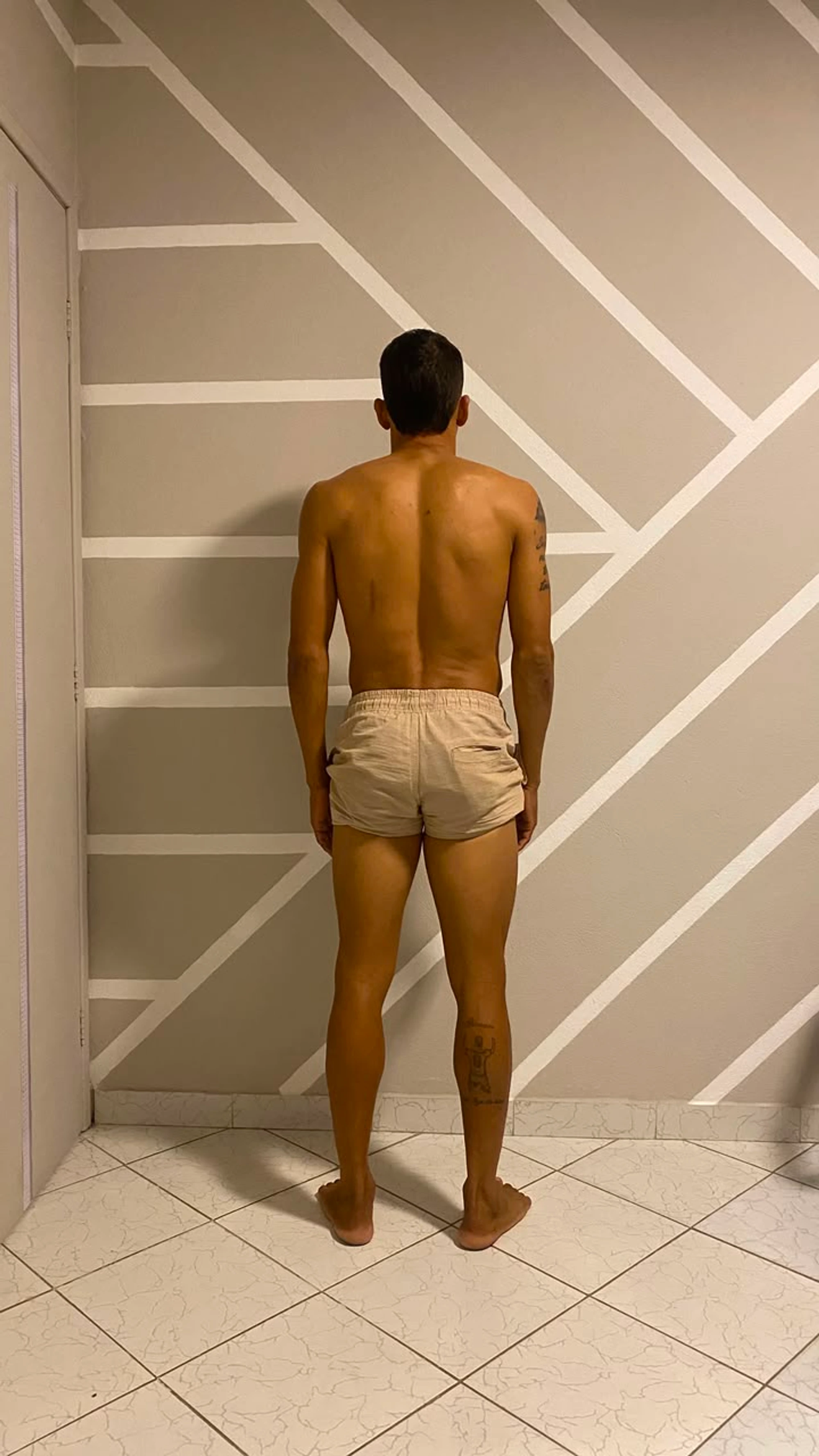 Berô depois do protocolo, de costas